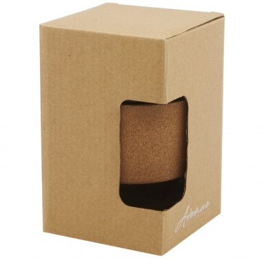 Logo trade corporate gifts picture of: Lidan 360 ml borosilicate glass tumbler with silicone lid